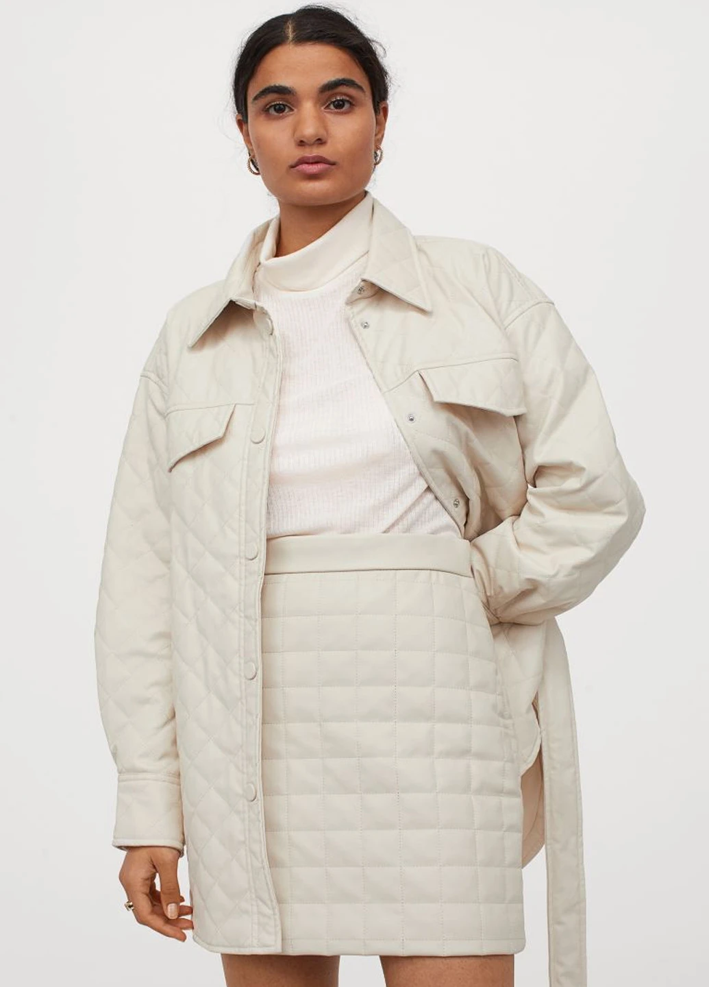 Белая юбка H&M