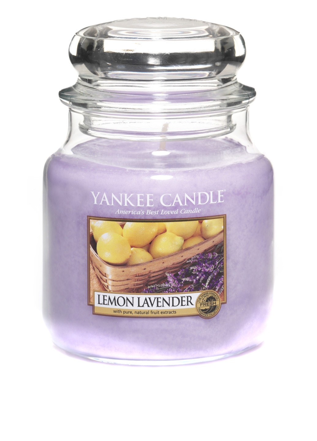 Ароматическая свеча lemon lavender, 411 г Yankee Candle (186550869)