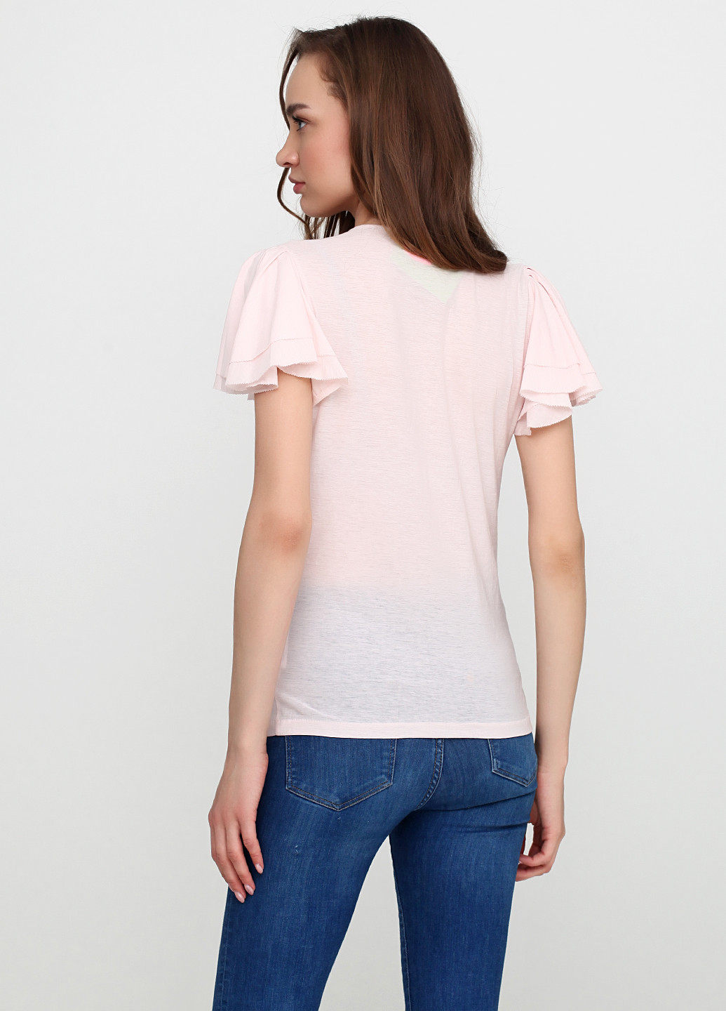 Блідо-рожева літня блуза Ralph Lauren