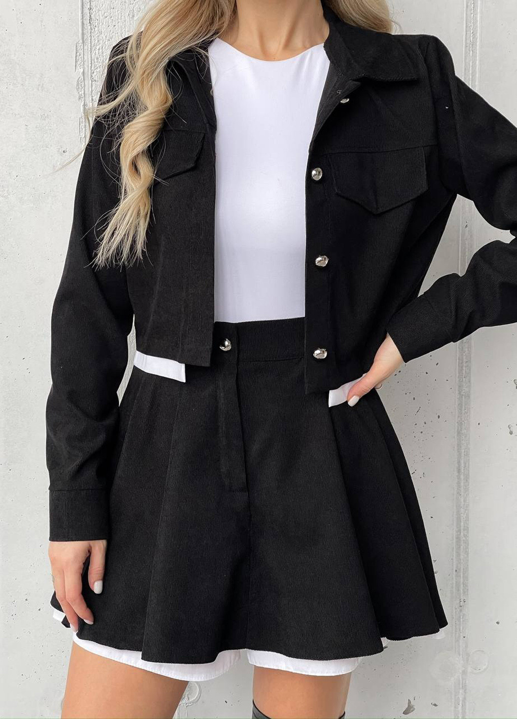 Костюм (жакет, юбка-шорты) No Brand (362121220)