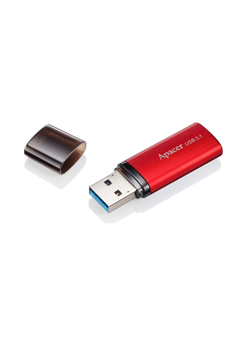 Флеш память USB AH25B 128GB USB 3.1 Red (AP128GAH25BR-1) Apacer флеш память usb apacer ah25b 128gb usb 3.1 red (ap128gah25br-1) (135165428)