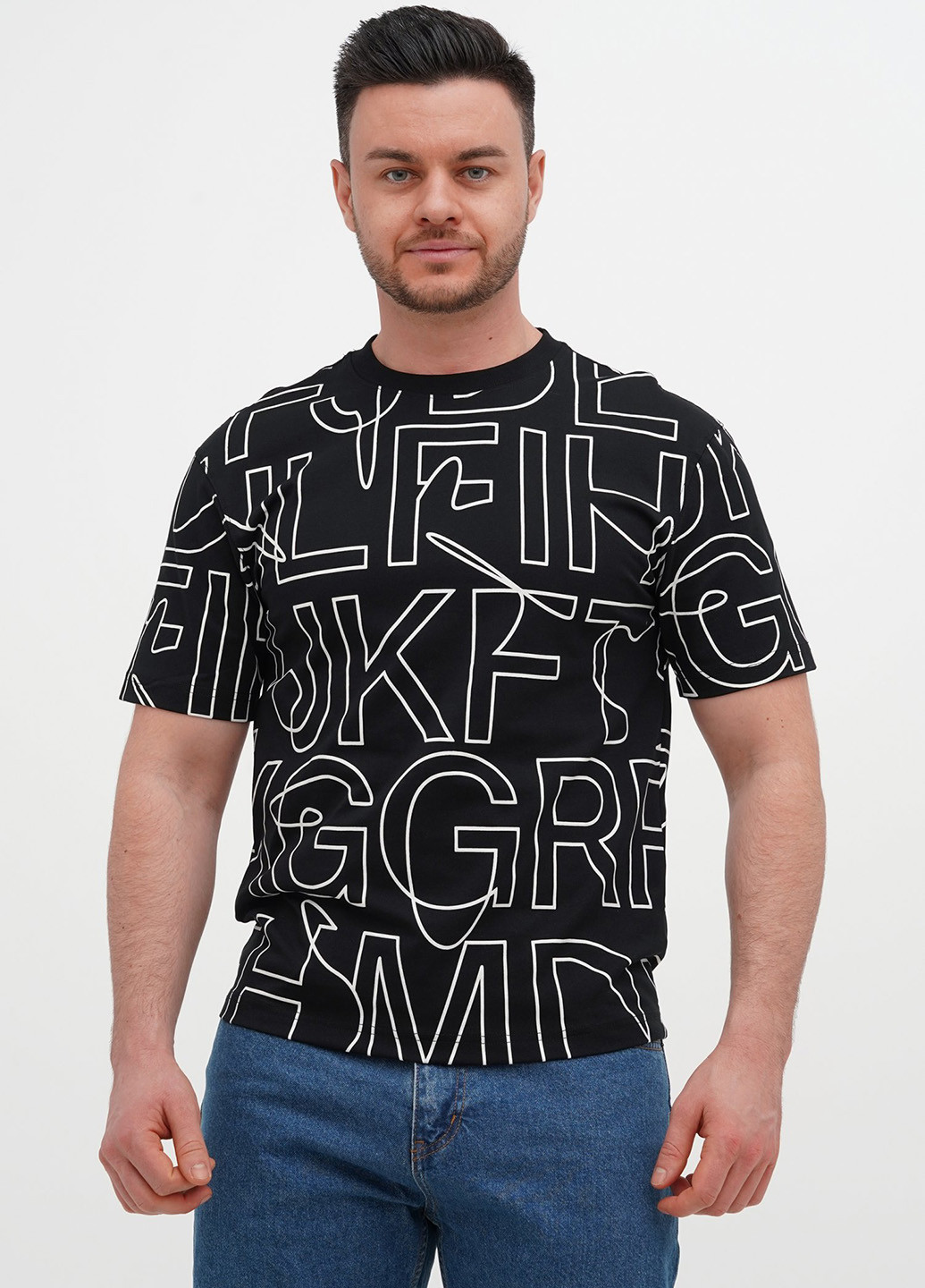 Черная футболка Trend Collection