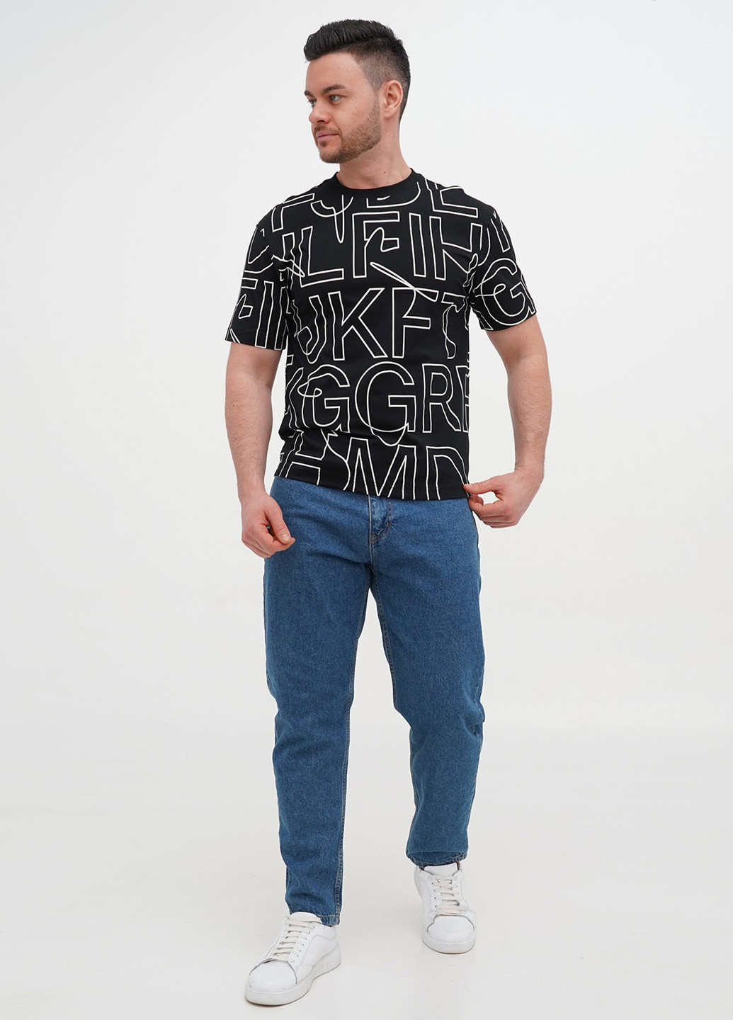 Черная футболка Trend Collection