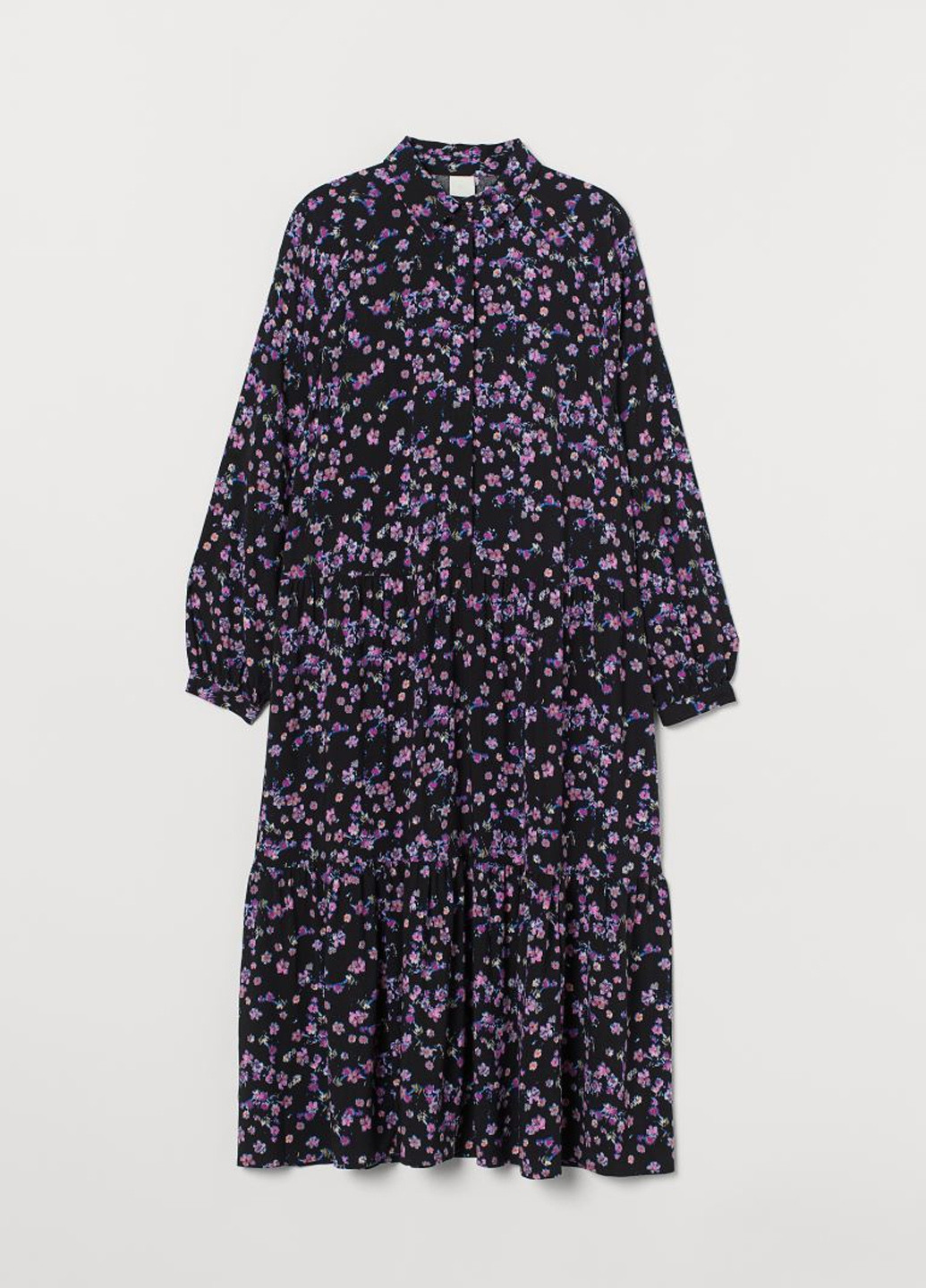 Фіолетова кежуал сукня H&M