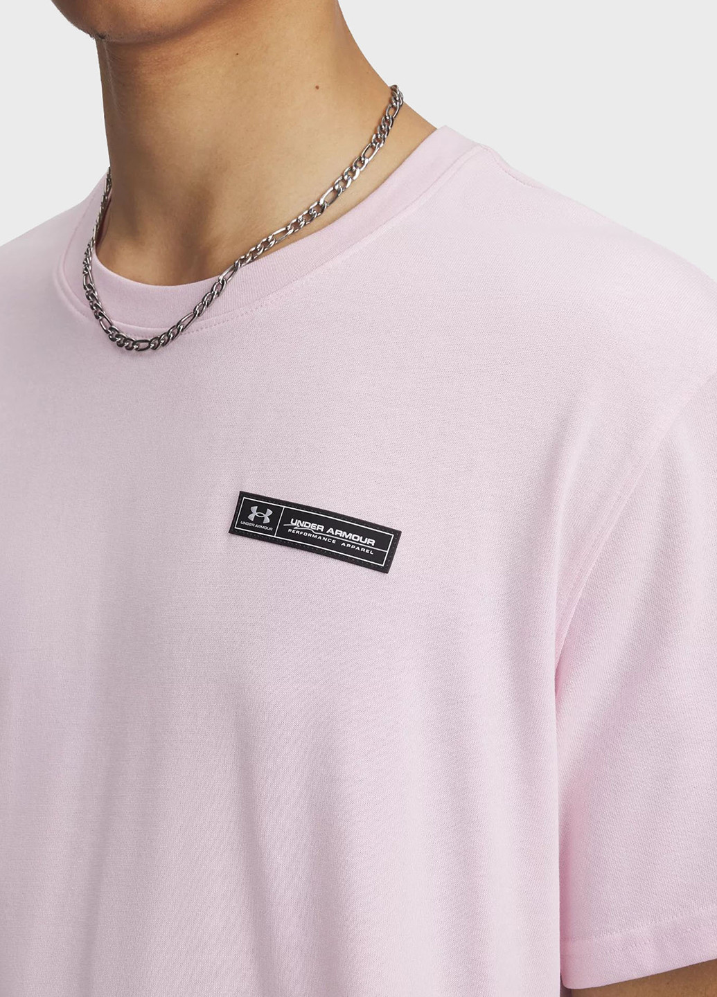Светло-розовая футболка Under Armour