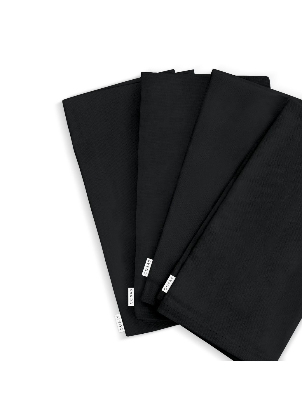Набір з 4-х серветок 30х30 Ranfors Black (4822052073230) Cosas (252470947)