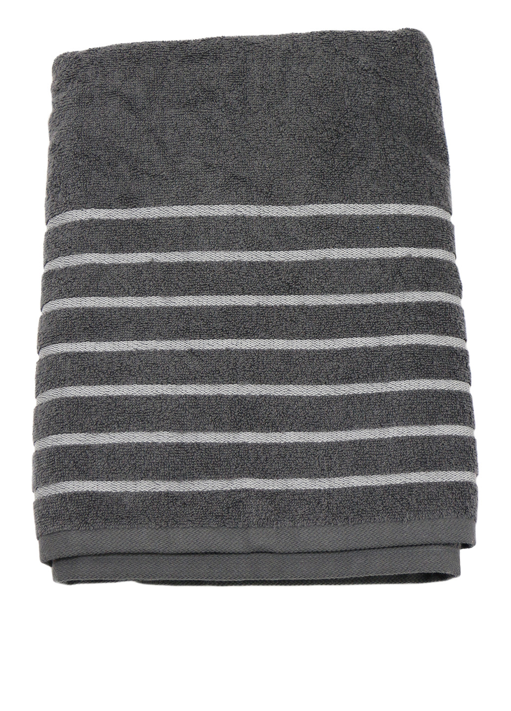Miomare полотенце, 70х140 см полоска темно-серый производство - Германия