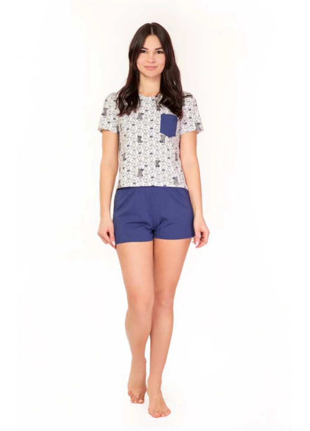 Синяя всесезон пижама Kosta