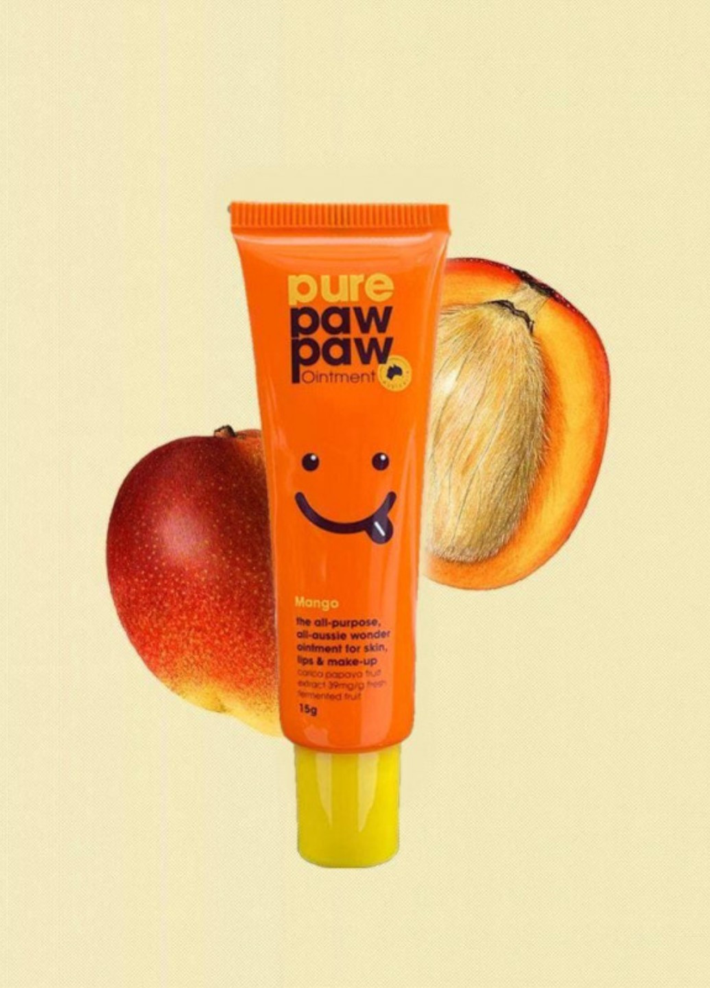 Бальзам MANGO для губ та тіла з ароматом манго, 15 г PURE PAW PAW (252610179)