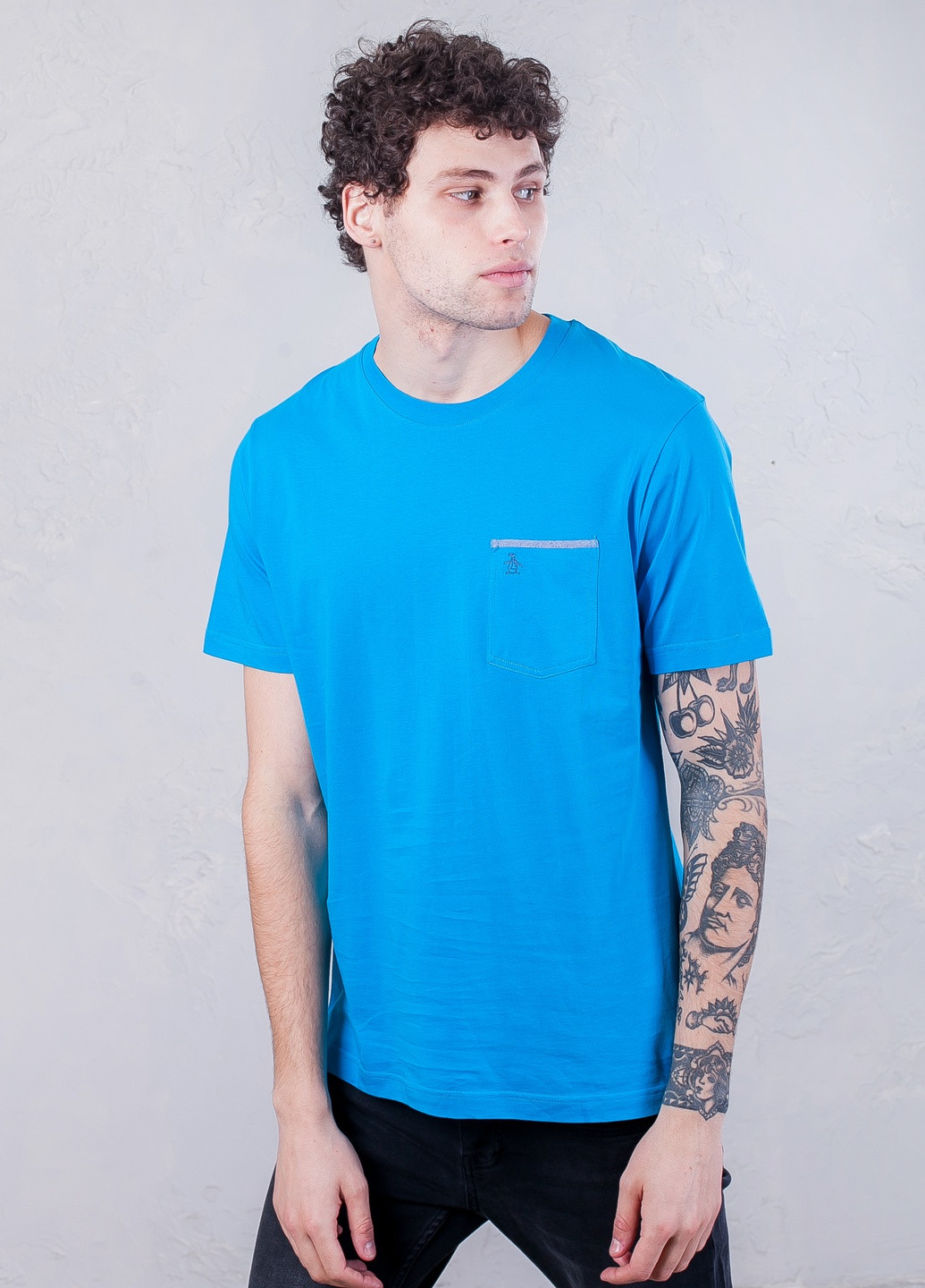 Синяя футболка Original Penguin