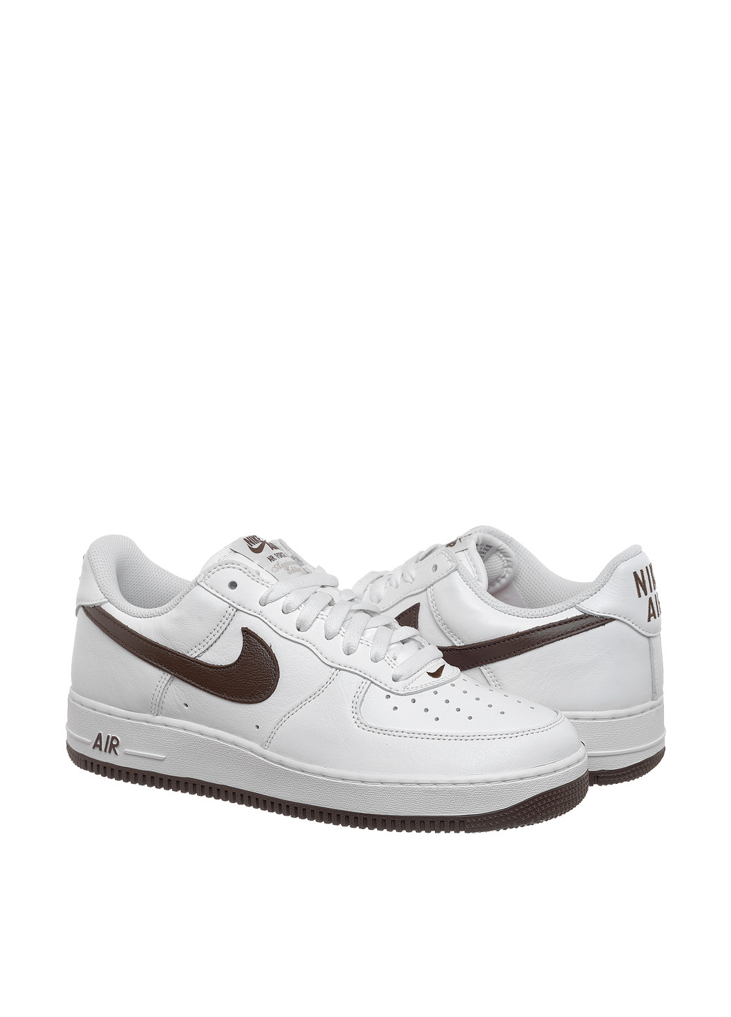 Белые демисезонные кроссовки dm0576-100_2024 Nike Air Force 1 Low Retro
