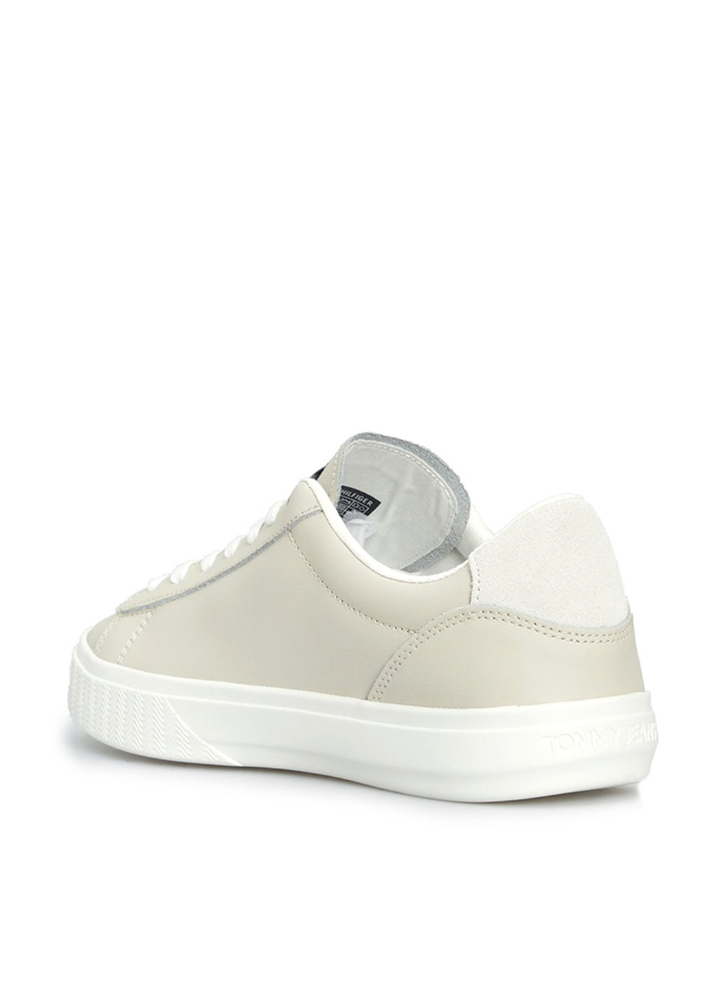 Бежевые кеды Tommy Jeans