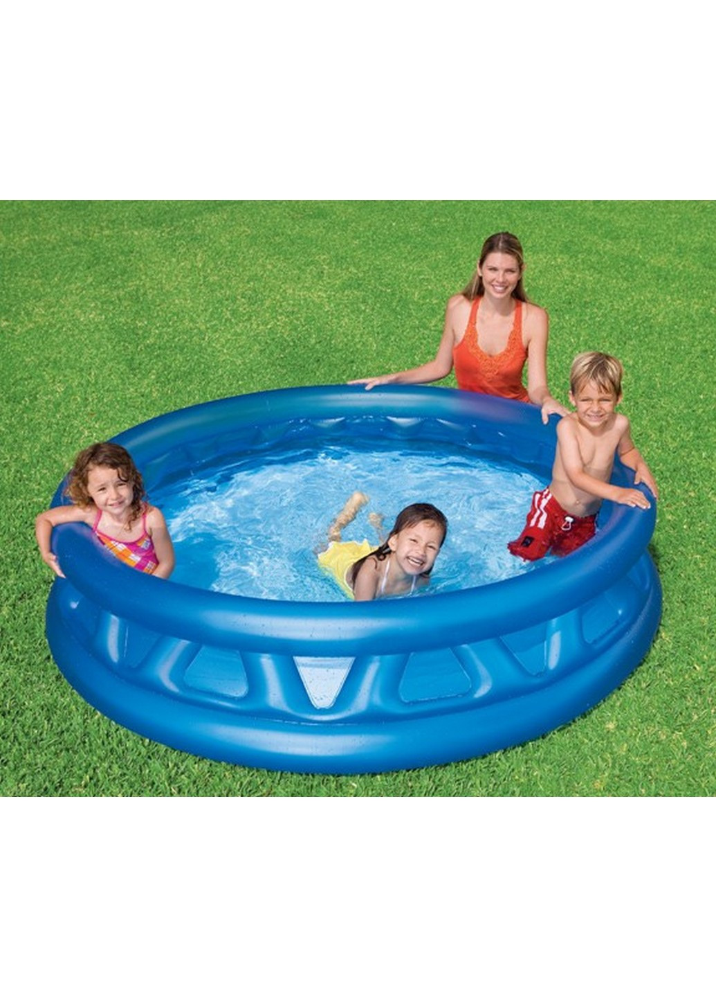 Басейн надувний 188х188х46 см Intex (219986673)