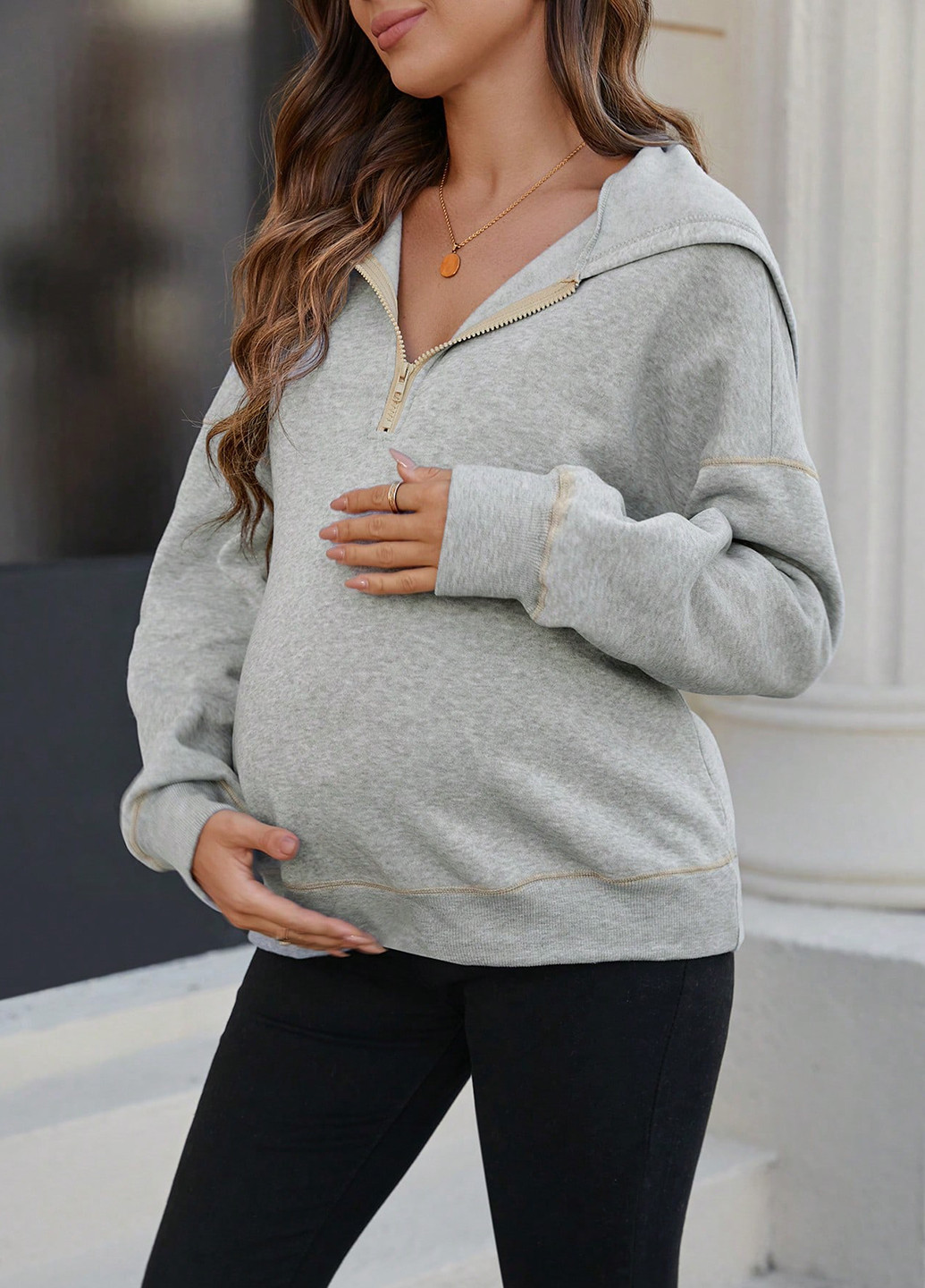 Толстовка для вагітних SHEIN (337833527)