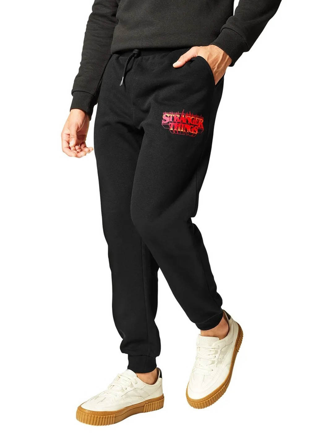 Черные повседневный, спортивные зимние джоггеры брюки Livergy