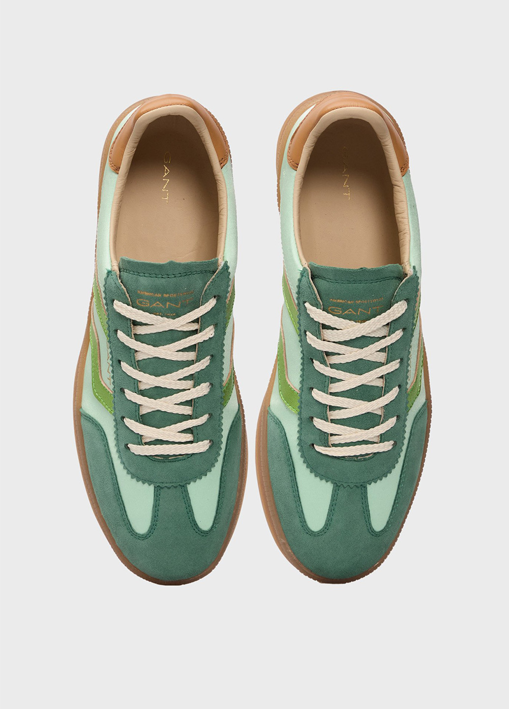 Мятные кеды Gant