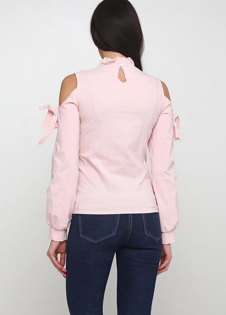 Рожева демісезонна жіноча блузка kosmo Podium