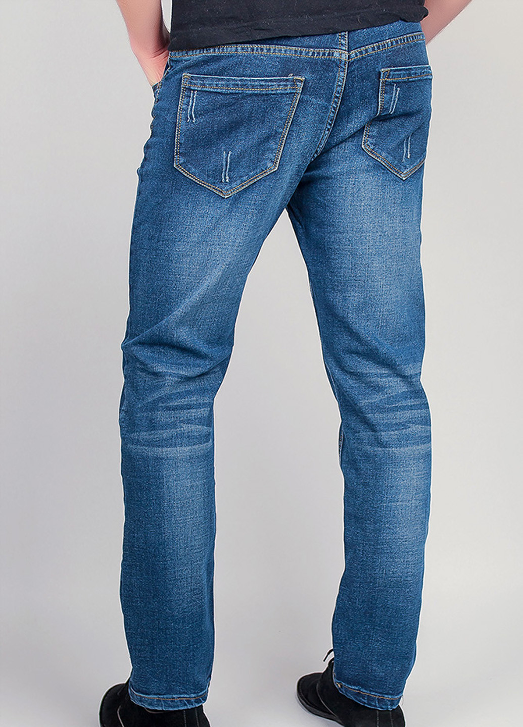 Синие демисезонные джинсы Time of Style