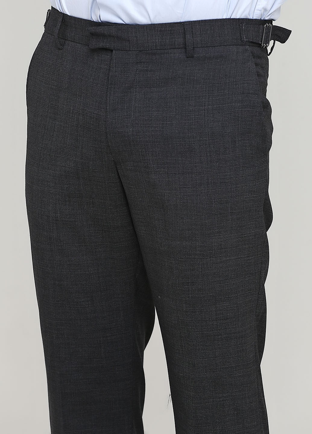 Темно-серые классические демисезонные брюки Nyden by H&M