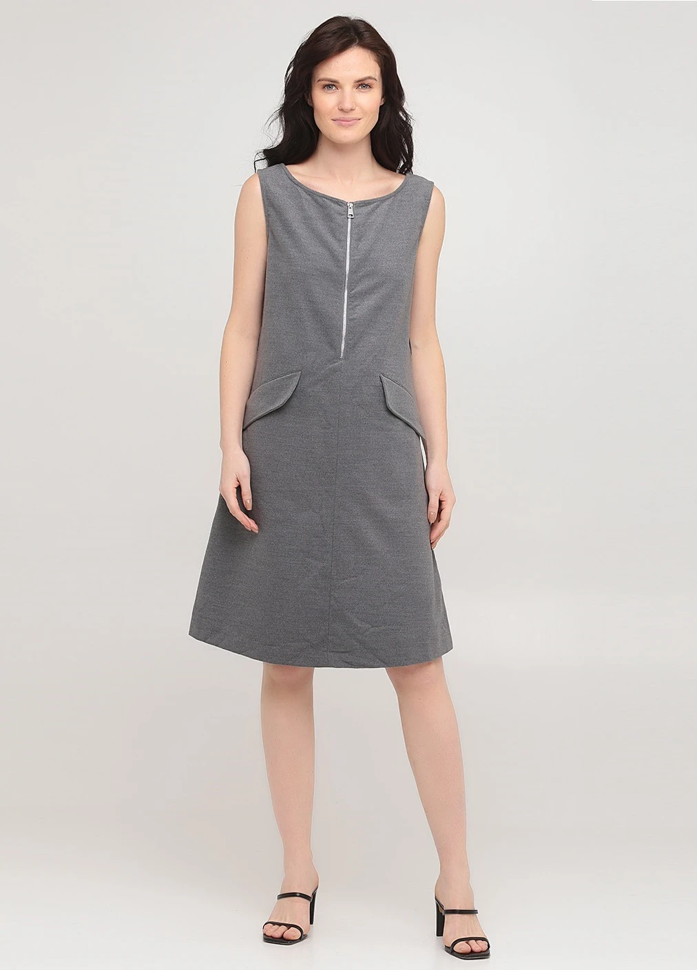 Серое платье Vero Moda