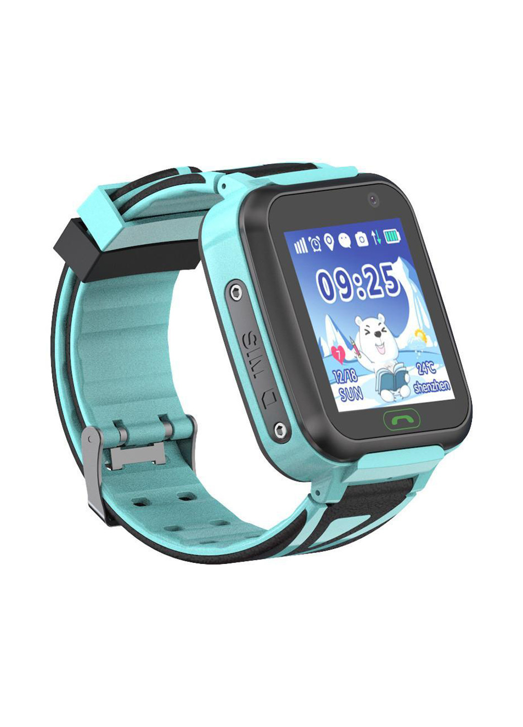 Детские телефон-часы с GPS трекером (SK-009) Синие Motto td-16 (132867205)