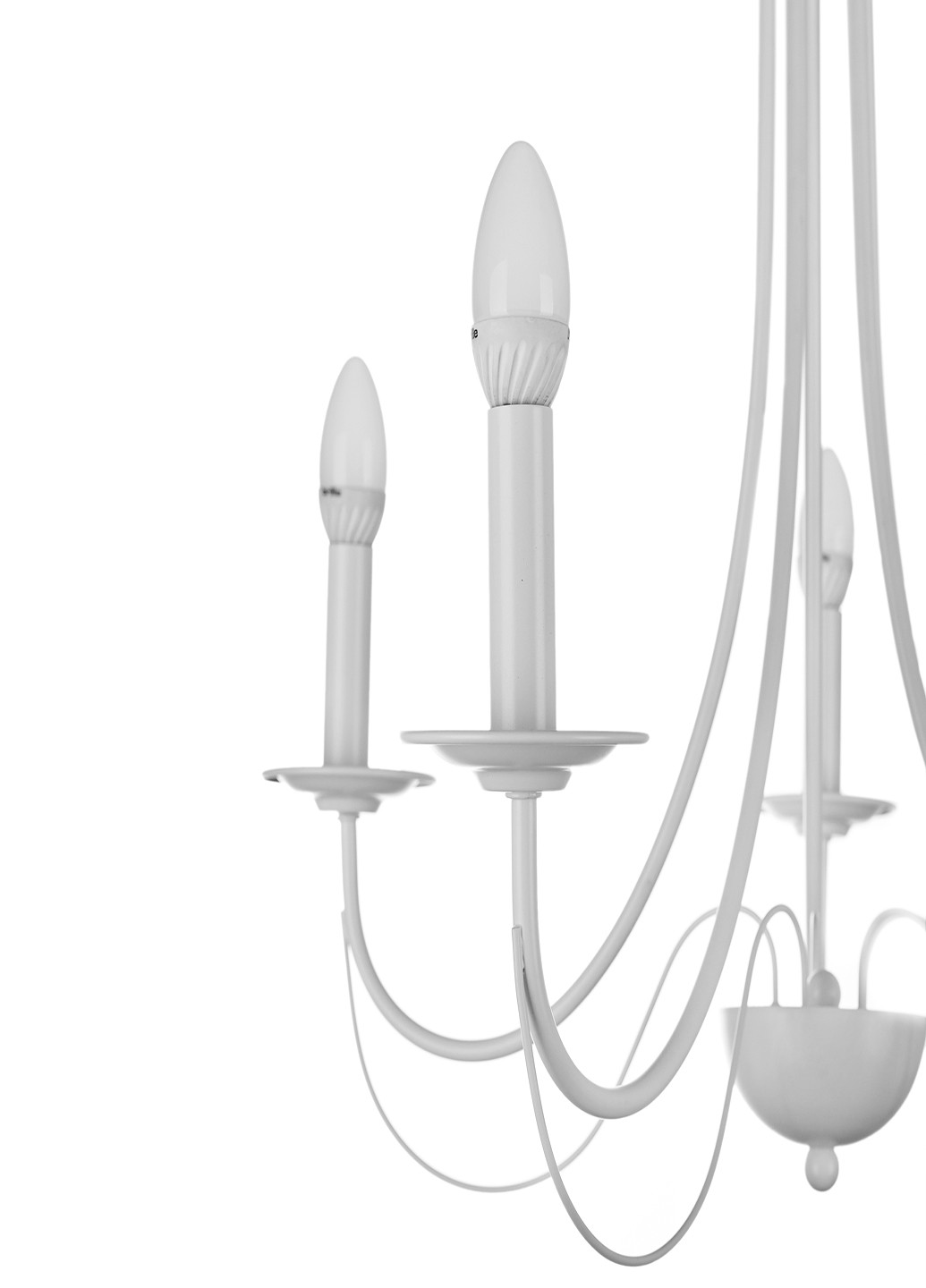 Люстра подвесная свеча BKL-590S/5 E14 WH Brille (220133456)