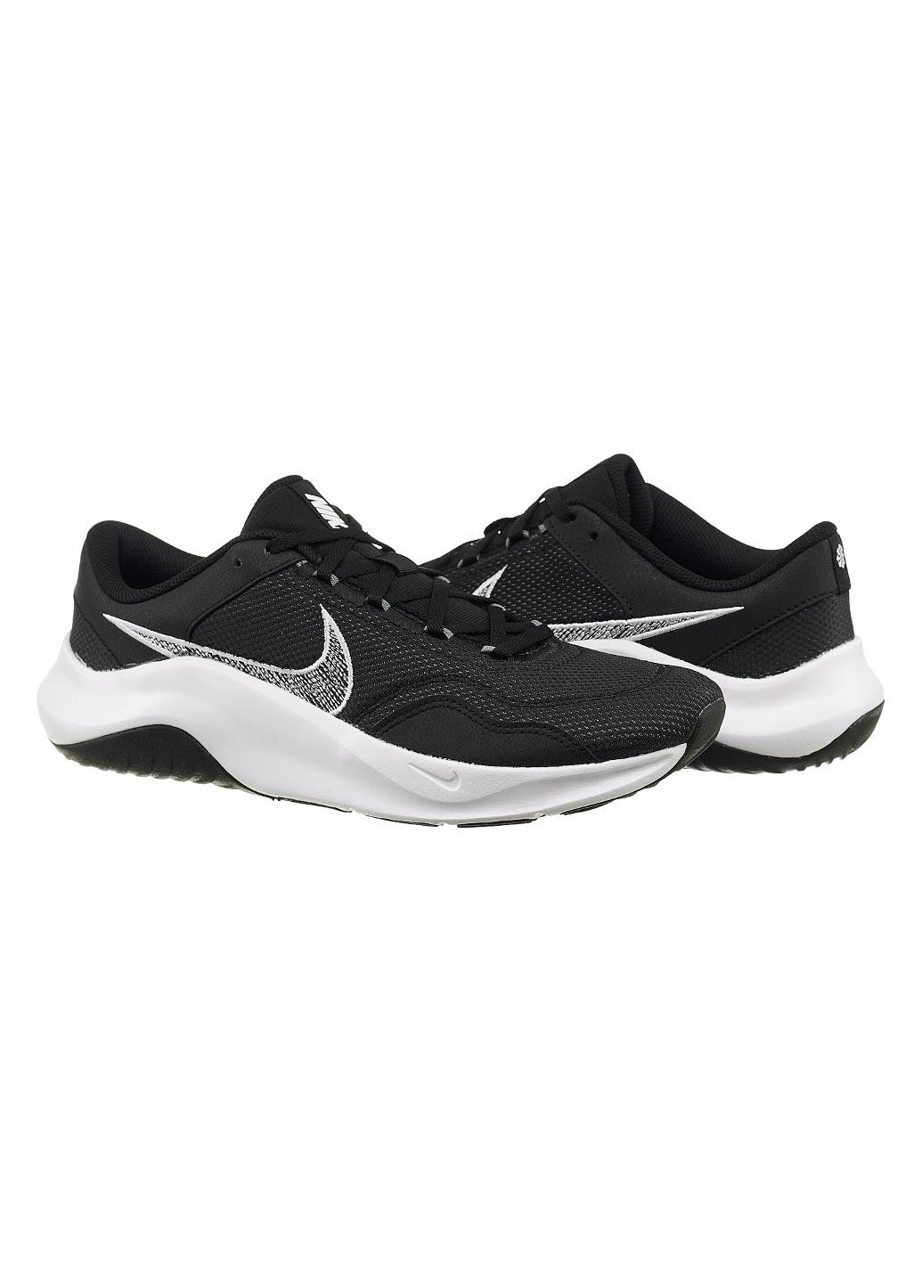 Чорно-білі Осінні кросівки dm1120-001 Nike LEGEND ESSENTIAL 3 NEXT NATURE TRAINING