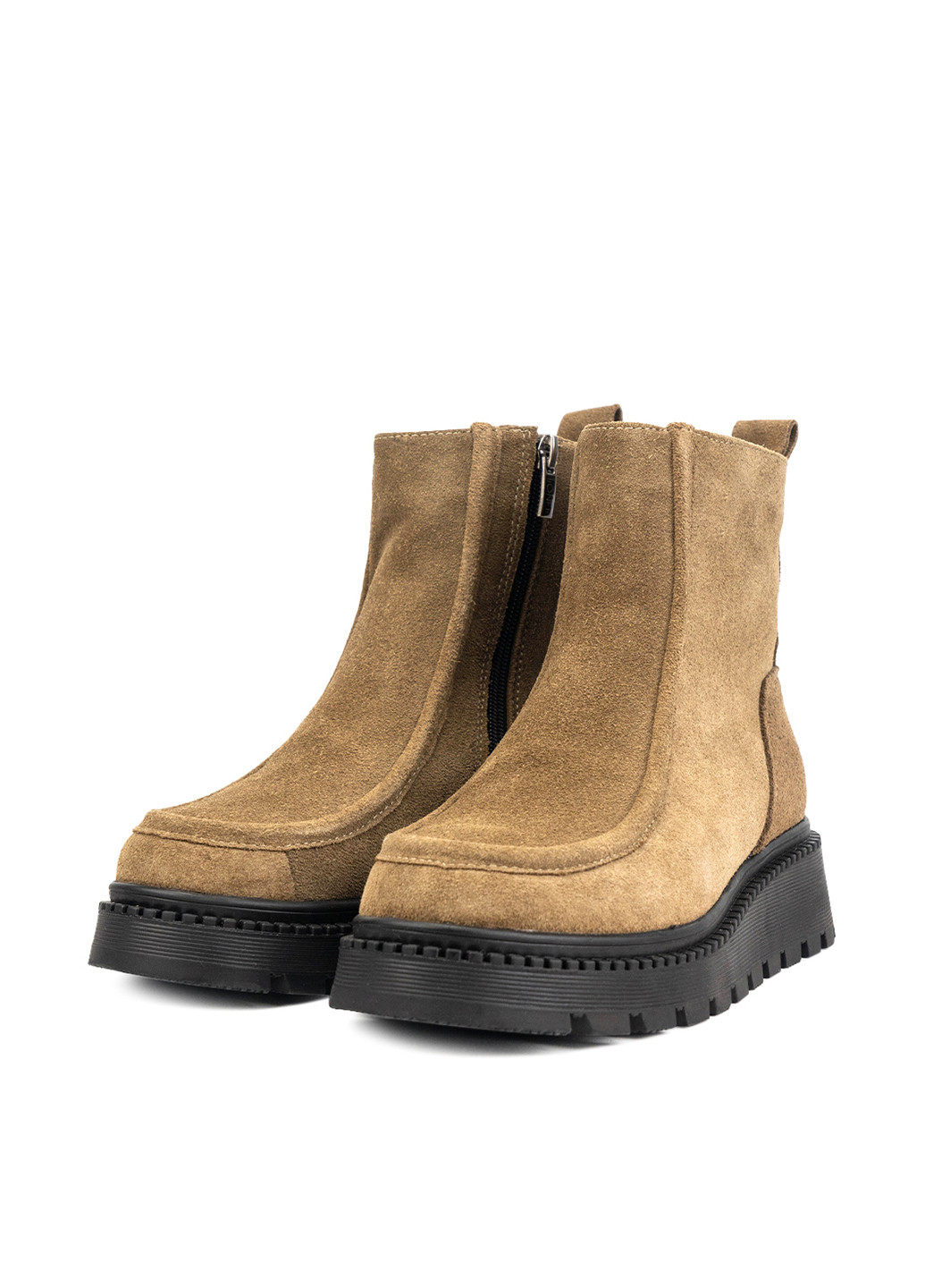 Зимние ботинки челси Lioneli без декора из натуральной замши