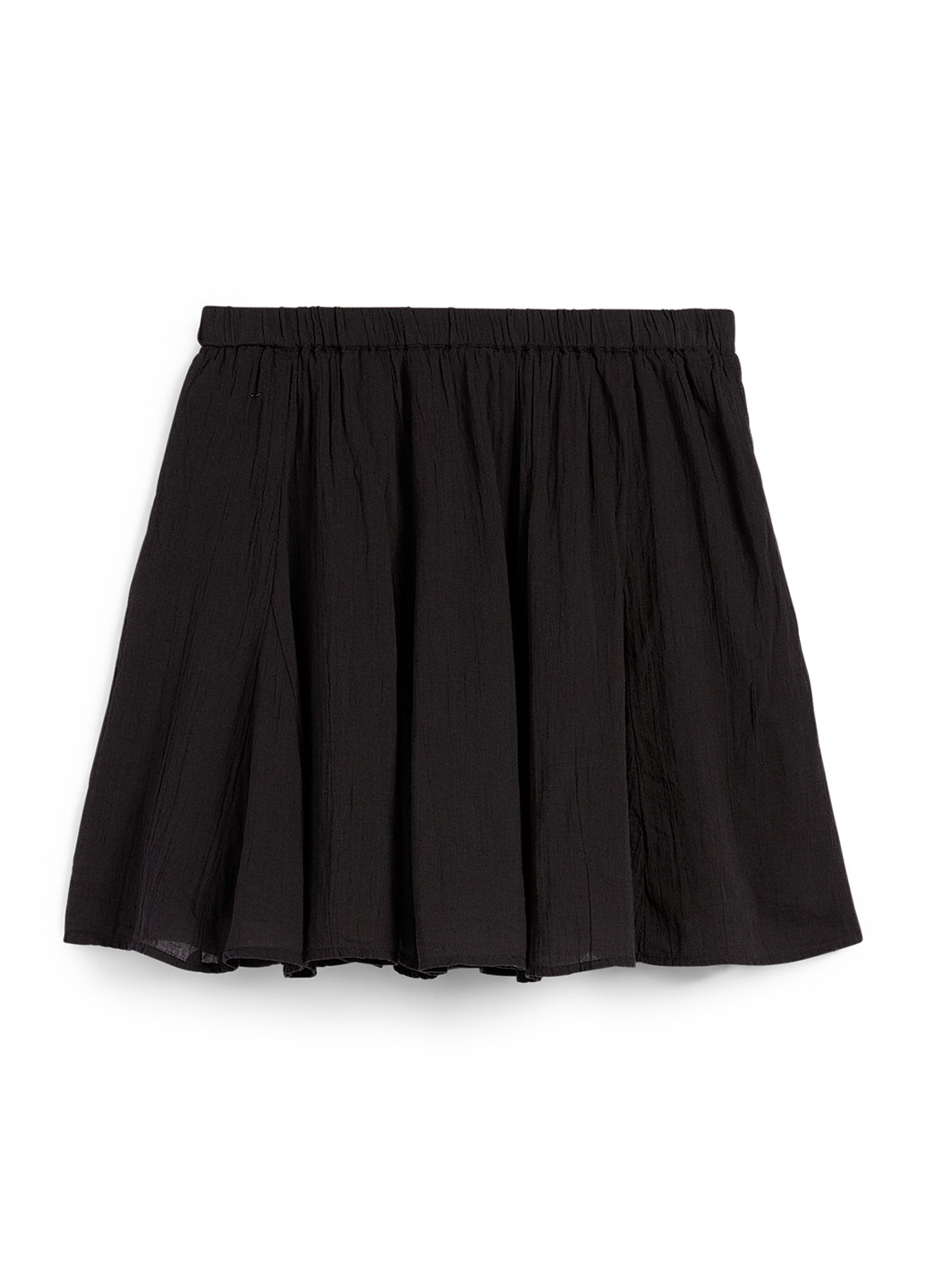 Черная кэжуал однотонная юбка C&A клешированная