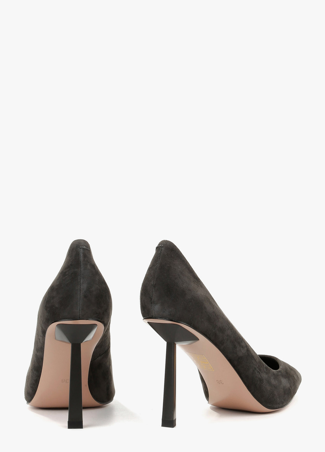 Le'BERDES Туфлі туфлі-човники темно-сірий з натуральна замша, україна — демісезон (307526267)