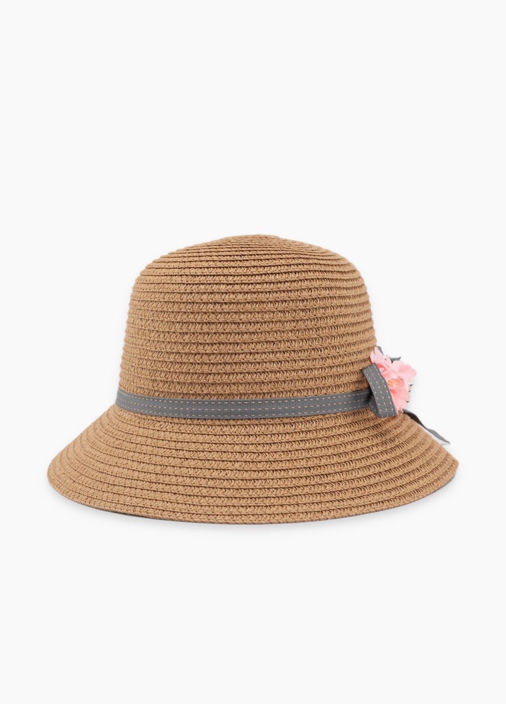 Шляпа и сумка No Brand однотонная коричневая кэжуал