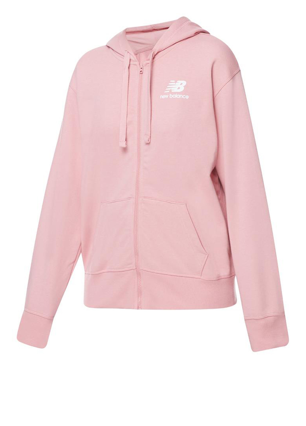 Толстовка WJ31530HAO New Balance Essentials Stacked Logo FZ (318277778)