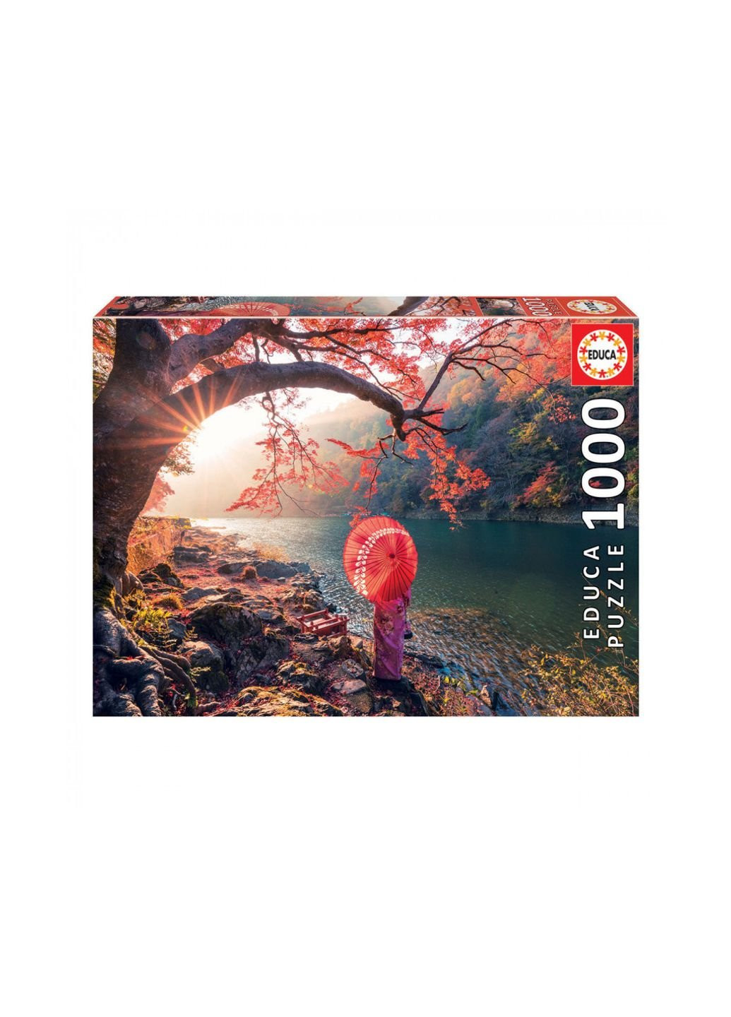 Пазл Рассвет на реке Кацура 1000 элементов (6425206) Educa (254072427)