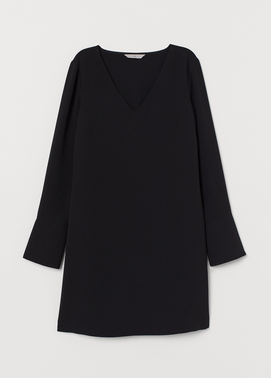 Черное кэжуал платье H&M