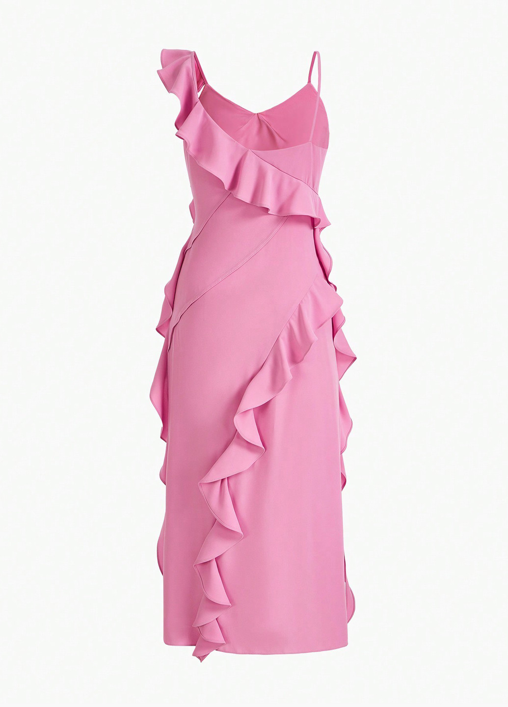 Светло-розовое вечернее, коктейльное платье футляр SHEIN однотонное