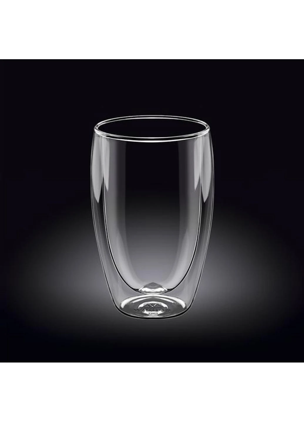 Склянка 400 мл з подвійним дном Thermo Wilmaх WL-888734 Wilmax (253613828)