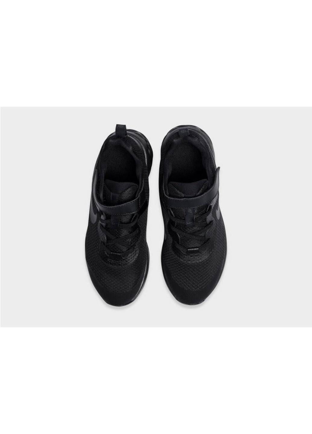 Чорні осінні кроссовки revolution 6 nn (psv) dd1095-001 Nike REVOLUTION 6 NN (PSV)