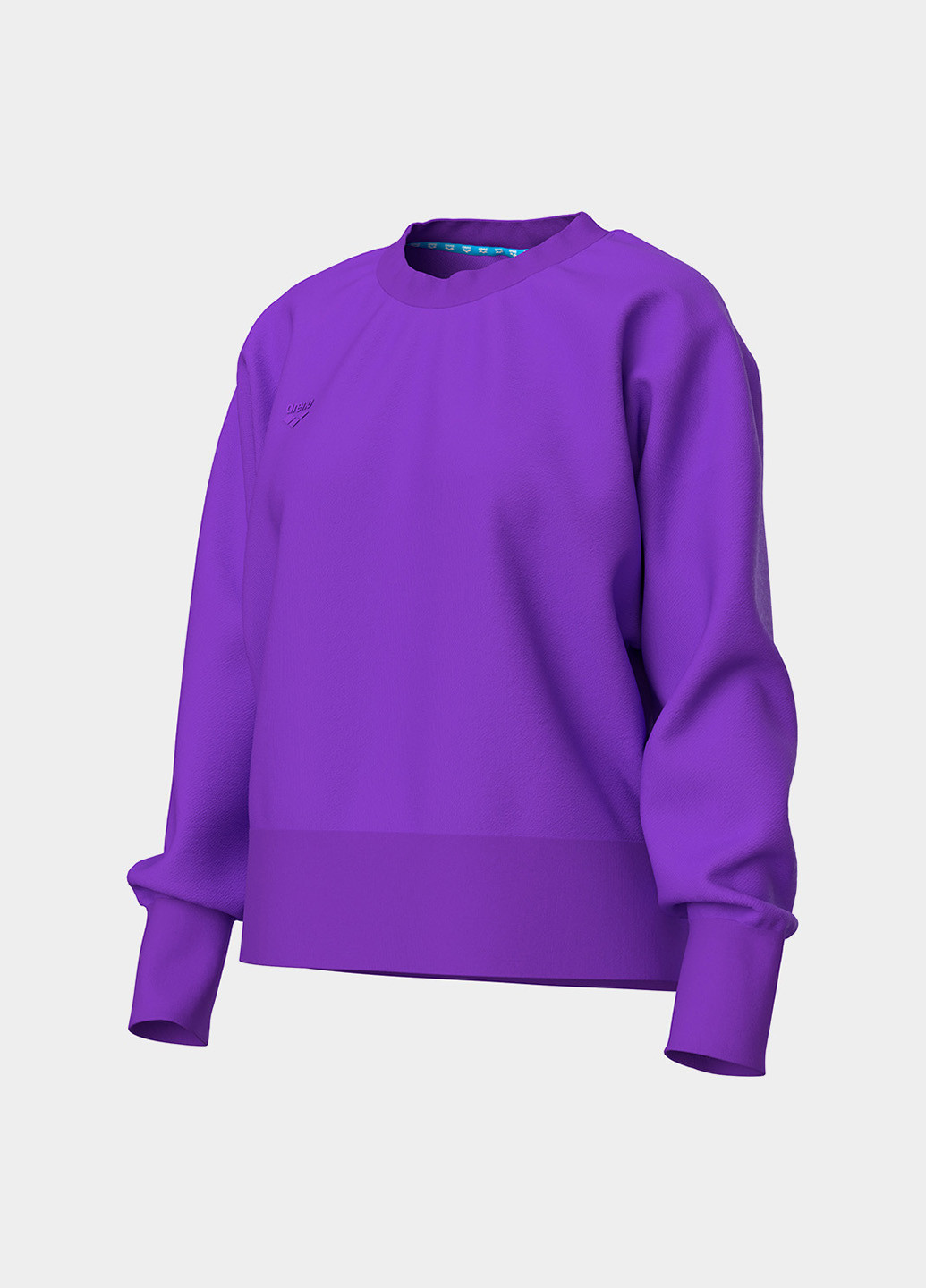 Фиолетовый свитшот Arena однотонный без декора (306941080)