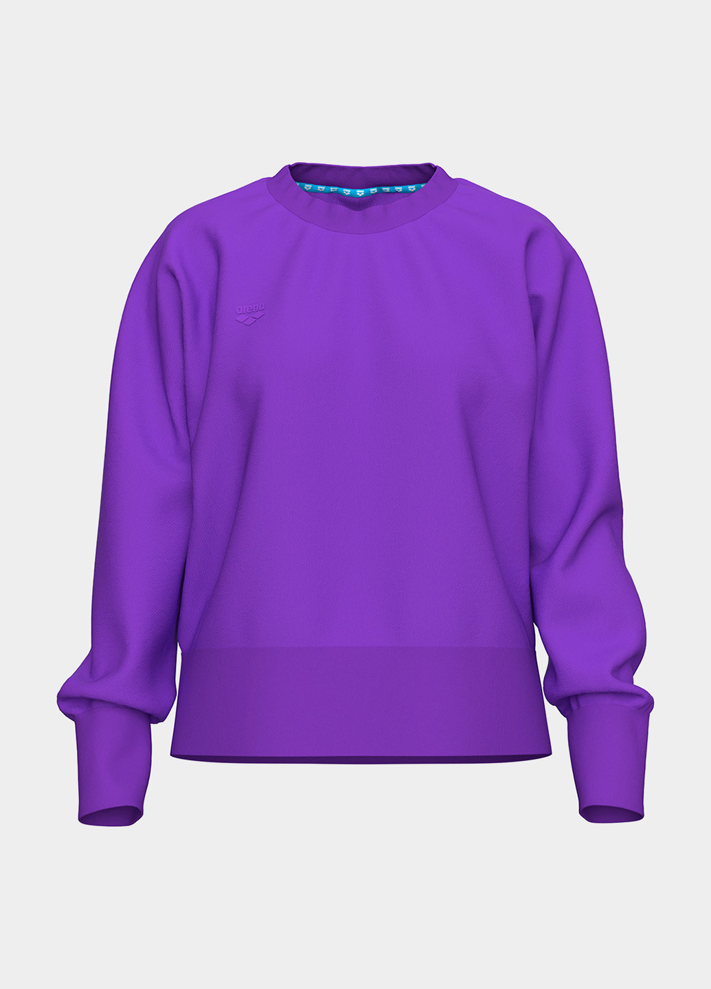 Фиолетовый свитшот Arena однотонный без декора (306941080)