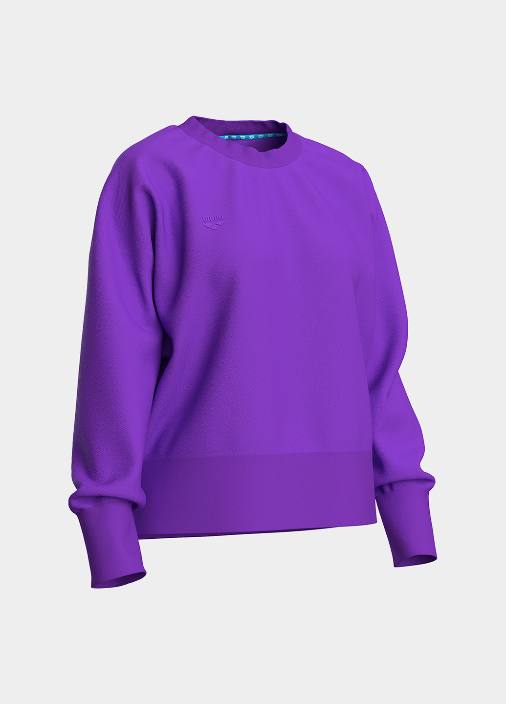 Фиолетовый свитшот Arena однотонный без декора (306941080)