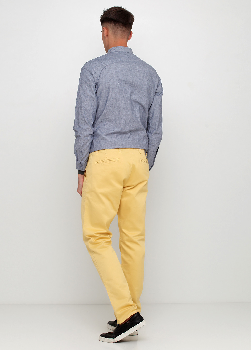 Лимонные кэжуал демисезонные прямые брюки Dockers