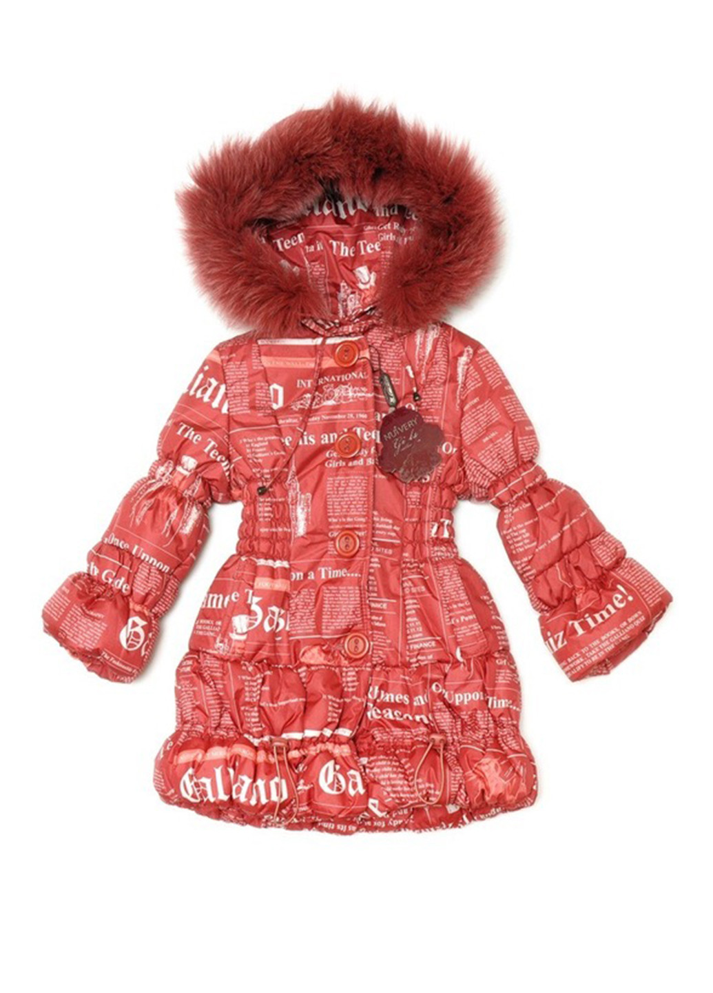 Червона демісезонна / зимня куртка Nui Very
