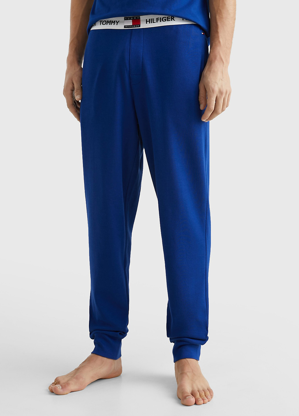 Синие домашние демисезонные брюки Tommy Hilfiger