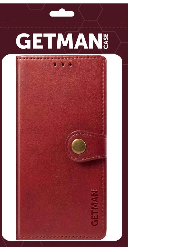 Кожаный чехол книжка Gallant (PU) для Xiaomi Mi 10T / Mi 10T Pro Красный (is_00000040376_3) Getman (237835023)