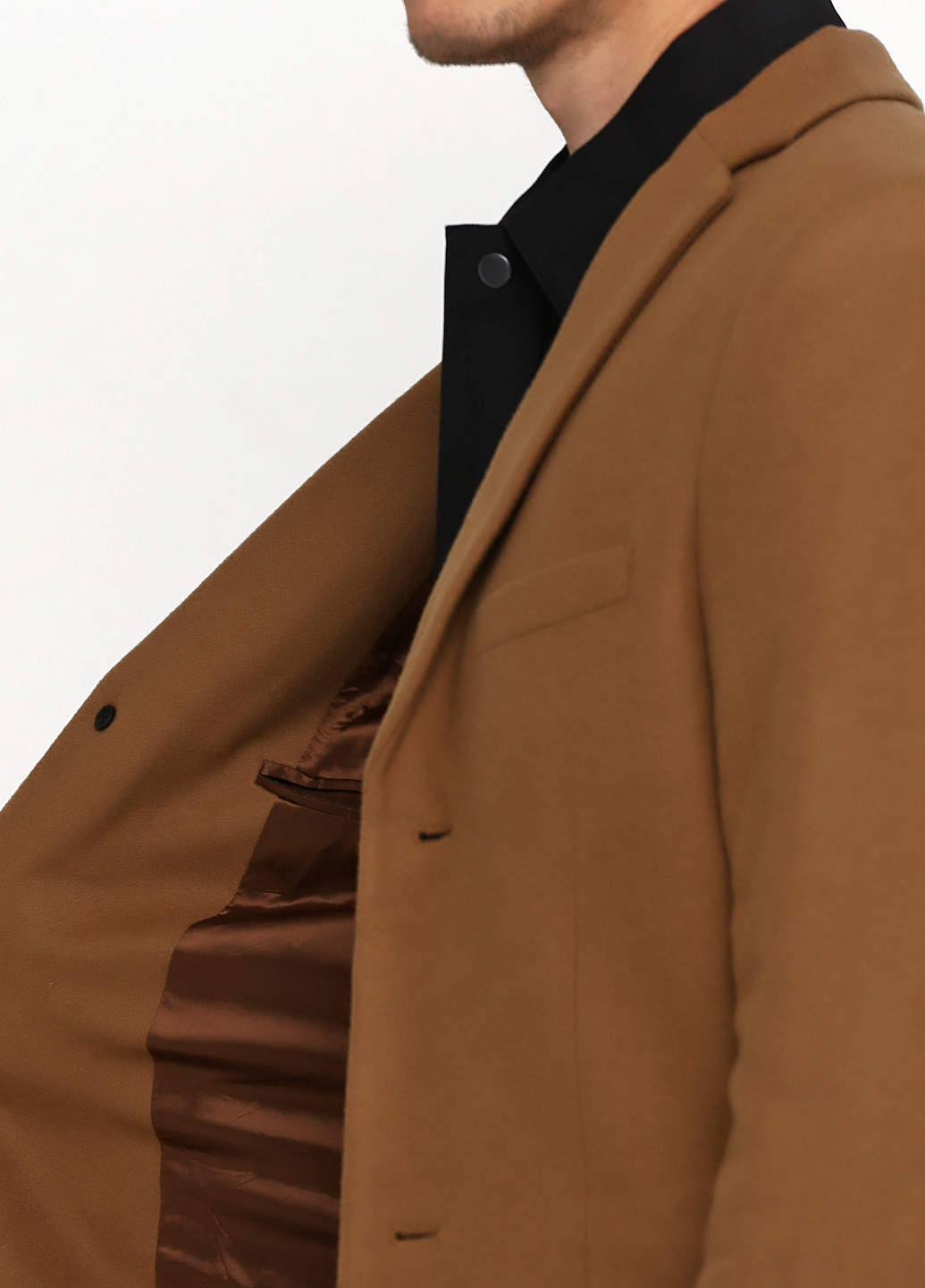 Светло-коричневое демисезонное Пальто H&M