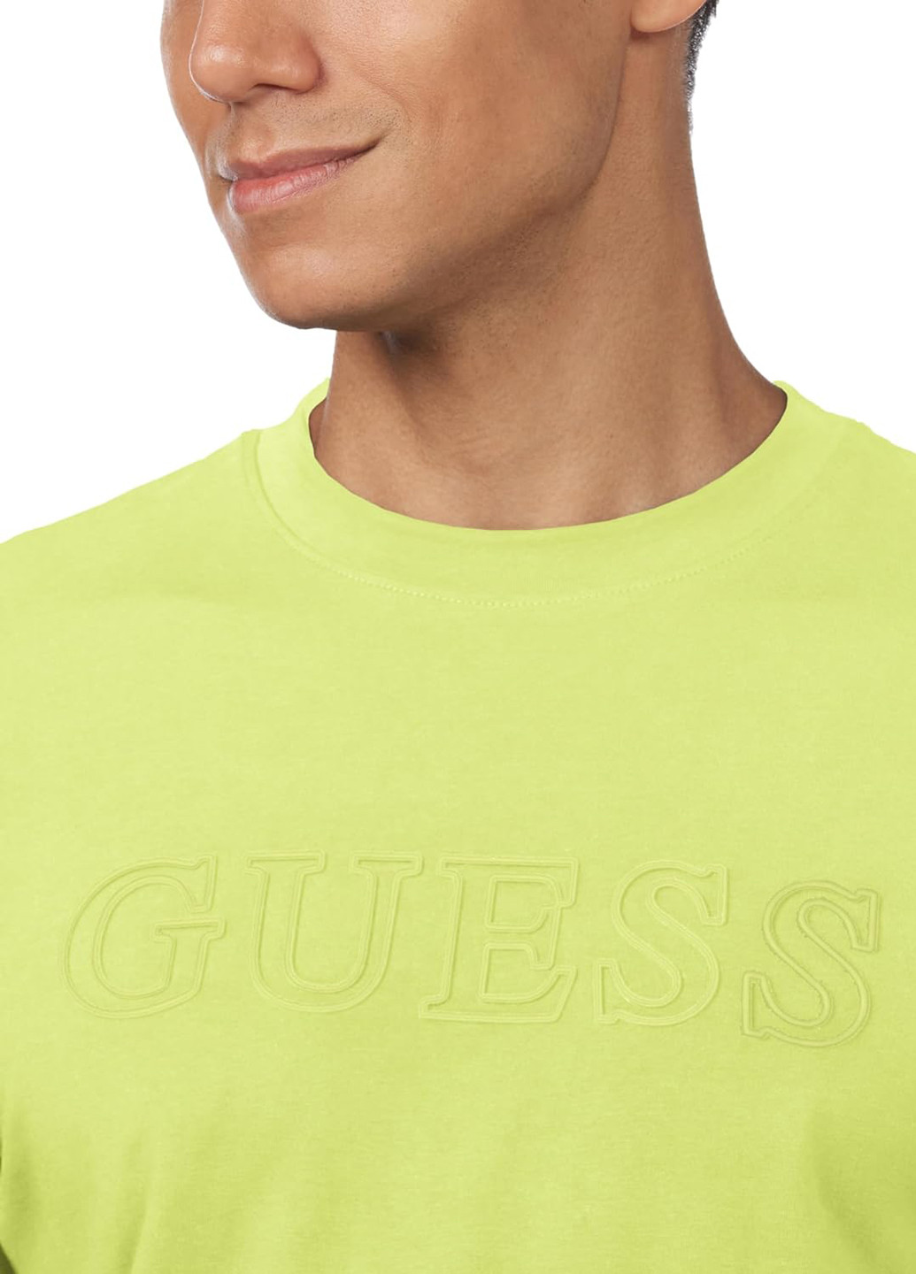 Салатова футболка Guess
