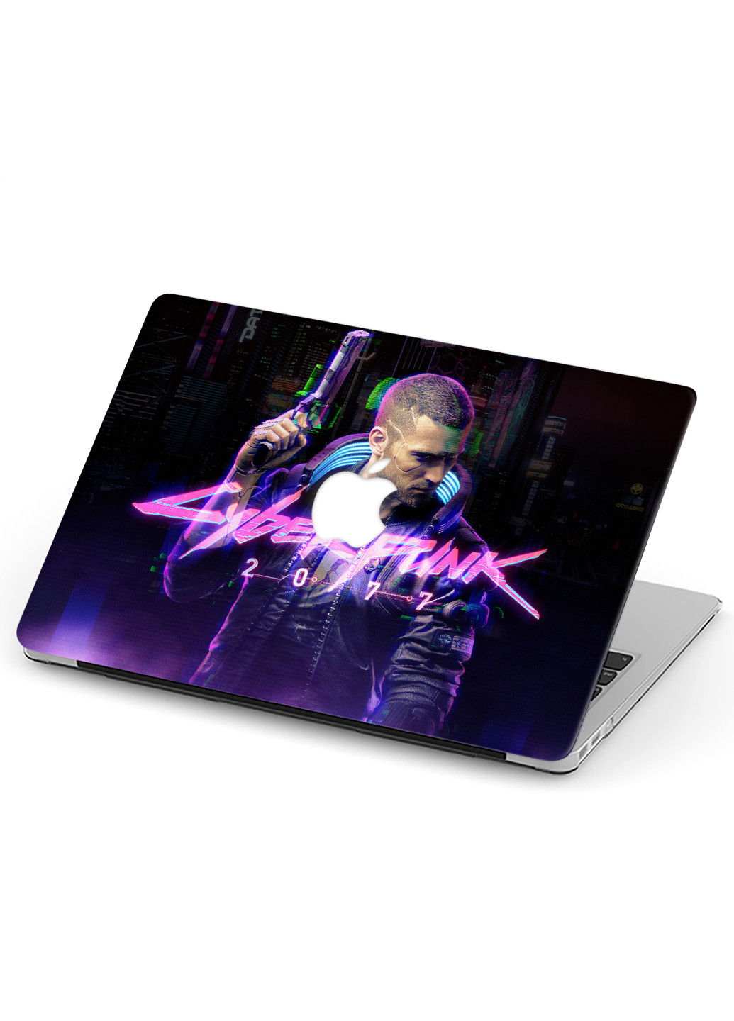 Чехол пластиковый для Apple MacBook Pro 13 A2289/A2251/A2338 Киберпанк 2077 (Cyberpunk 2077) (9772-2287) MobiPrint (218987623)