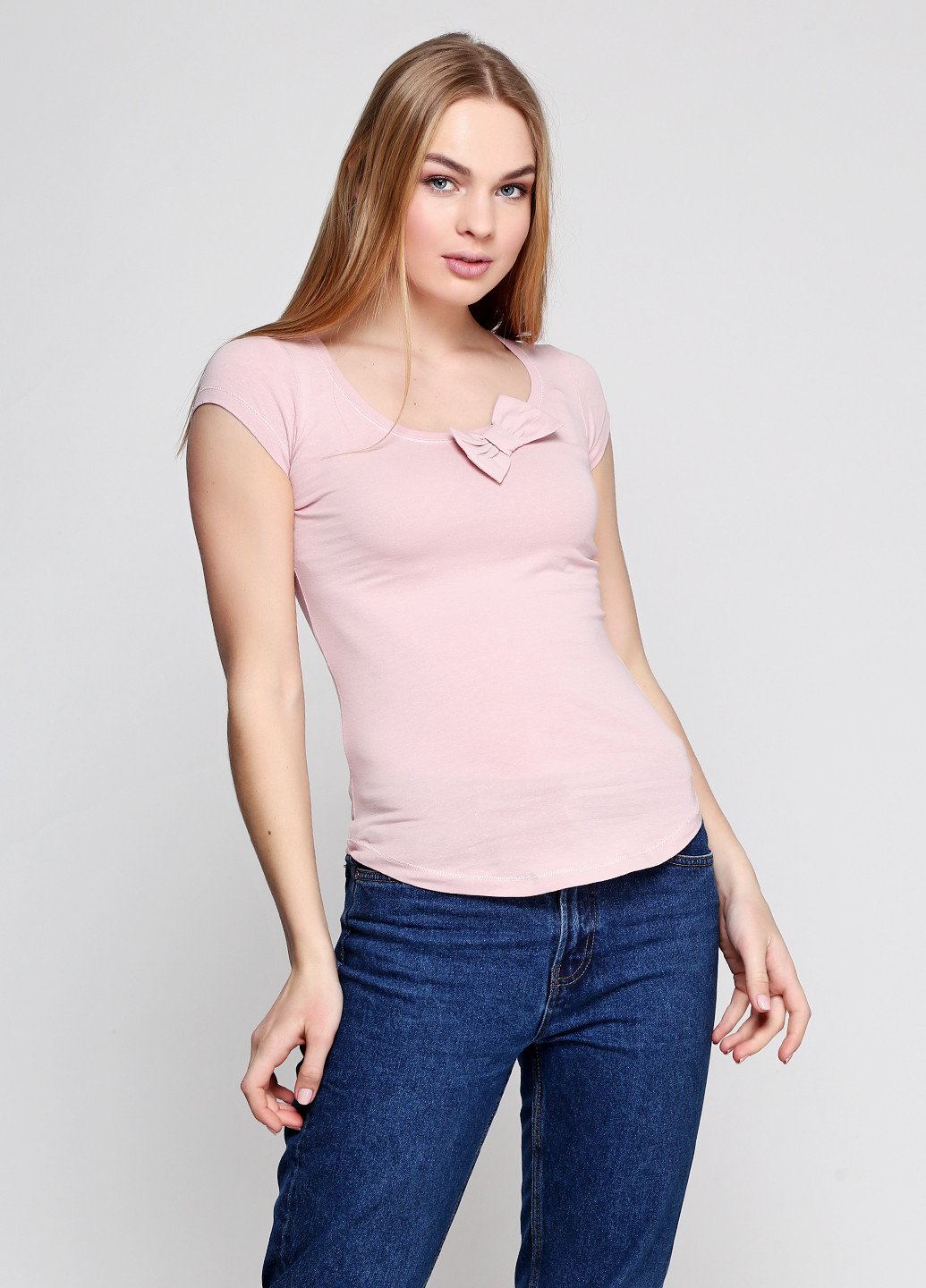 Світло-рожева літня футболка OVS