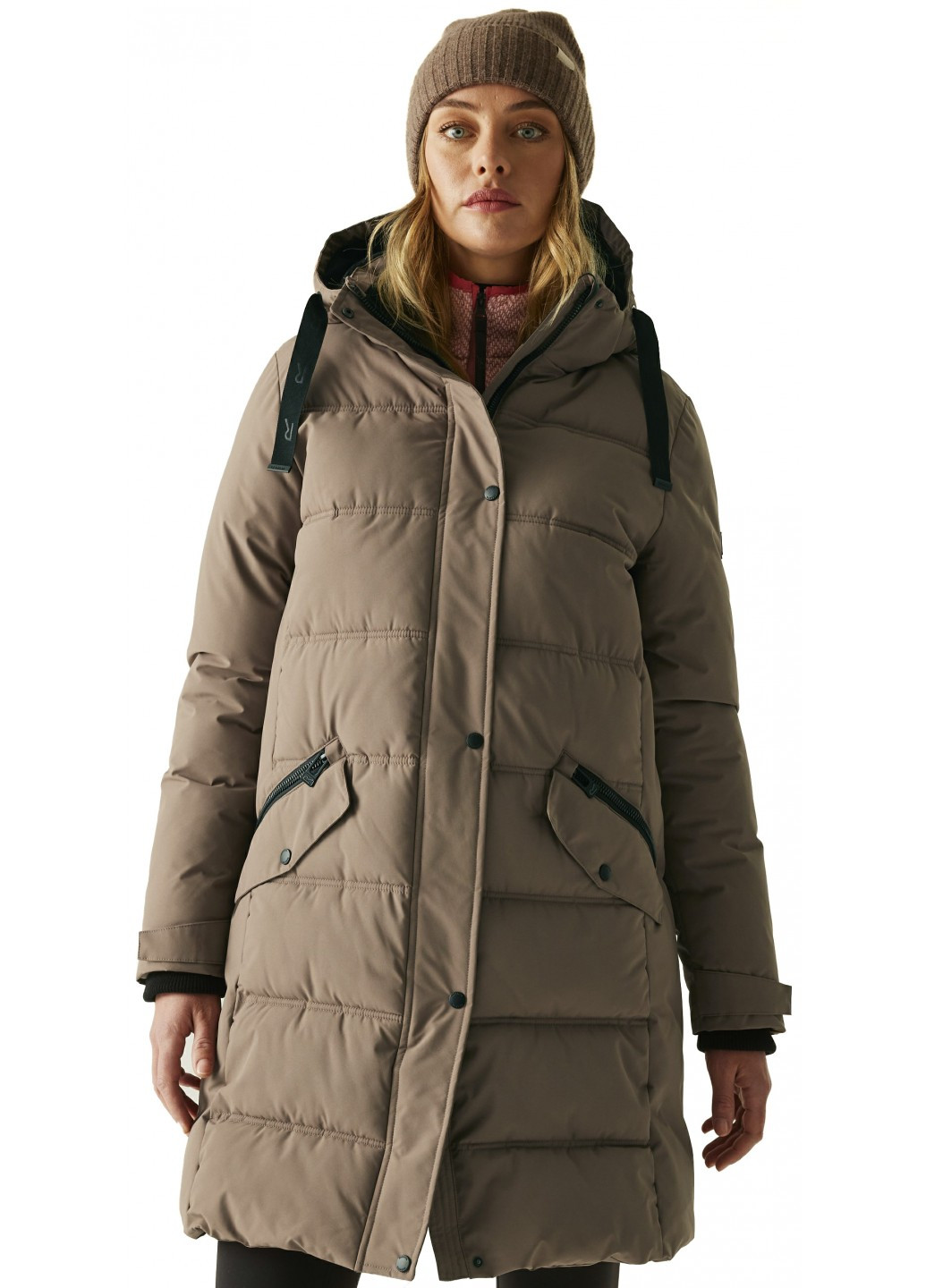 Коричнева зимня куртка куртка-пальто Regatta Eryn