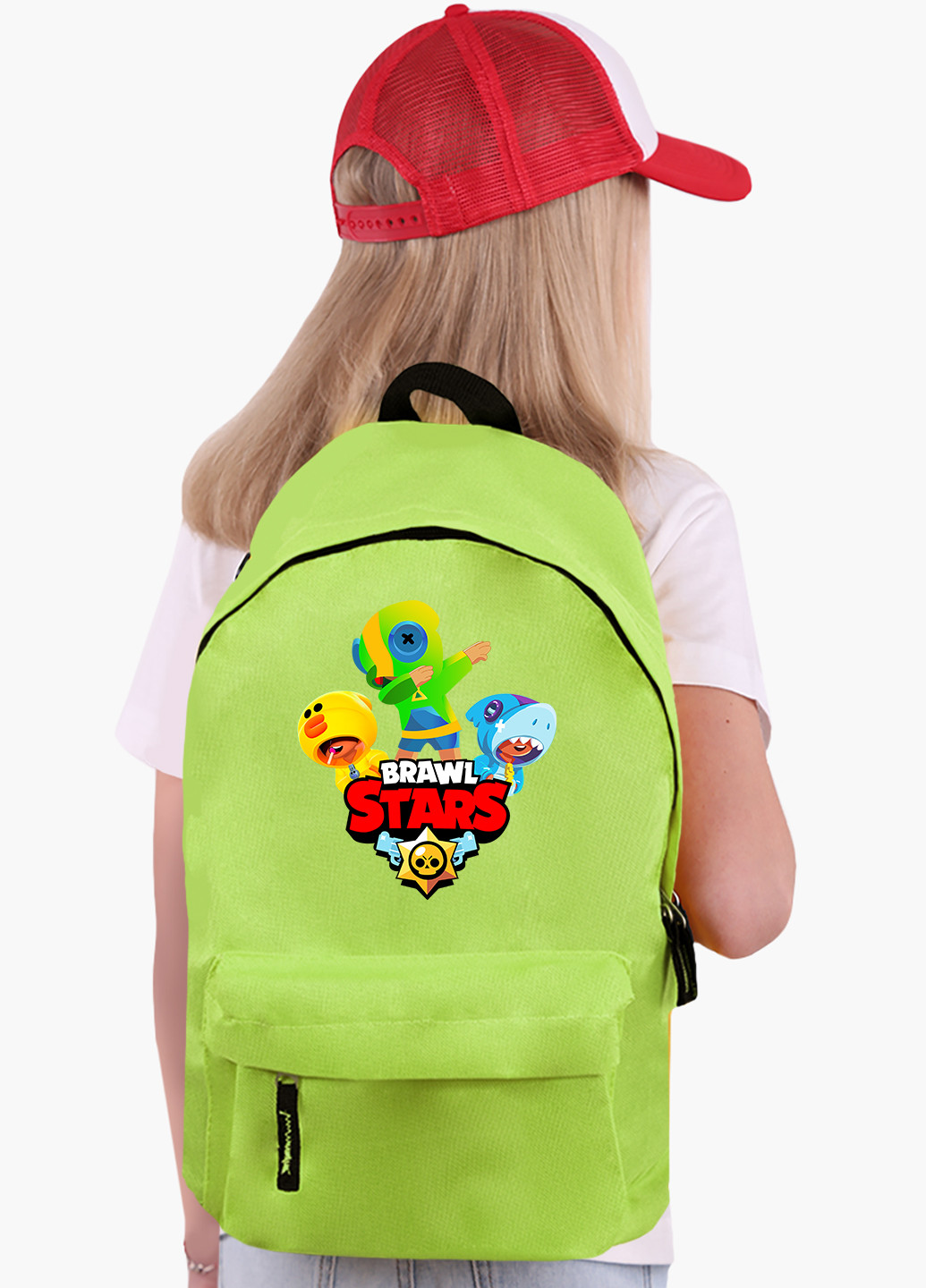 Детский рюкзак Леон Бравл Старс (Leon Brawl Stars) (9263-1703) MobiPrint (217074916)